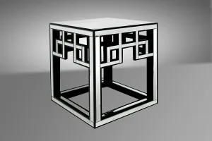 Modrest Linley - Transitional Mirrored End Table