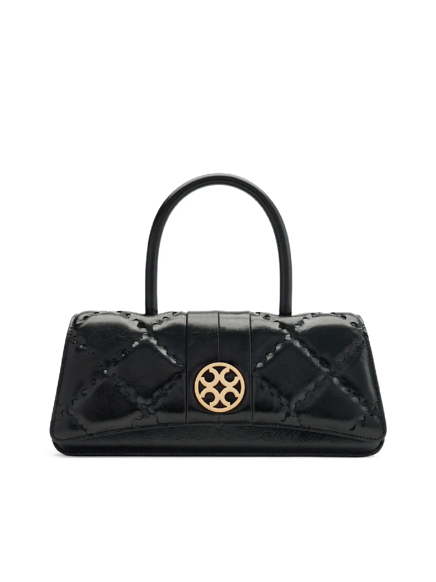 Mosaic Treasure Crossbody Bag - Black