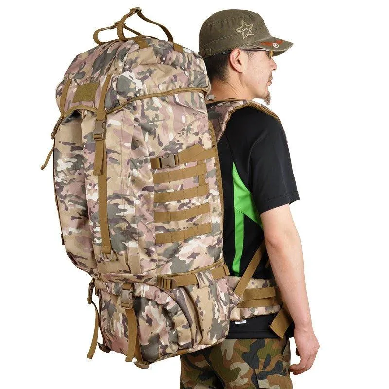 Mountaineering Backpacks Molle 80L