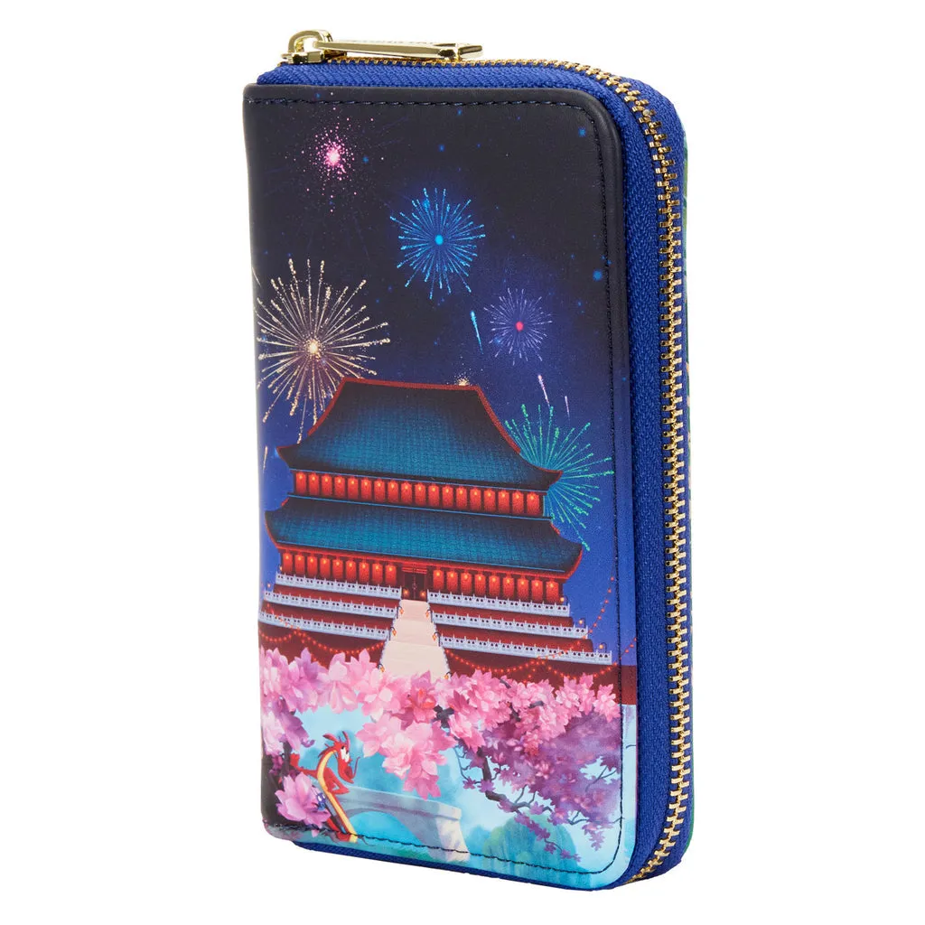 Mulan - Castle Loungefly Zip Purse