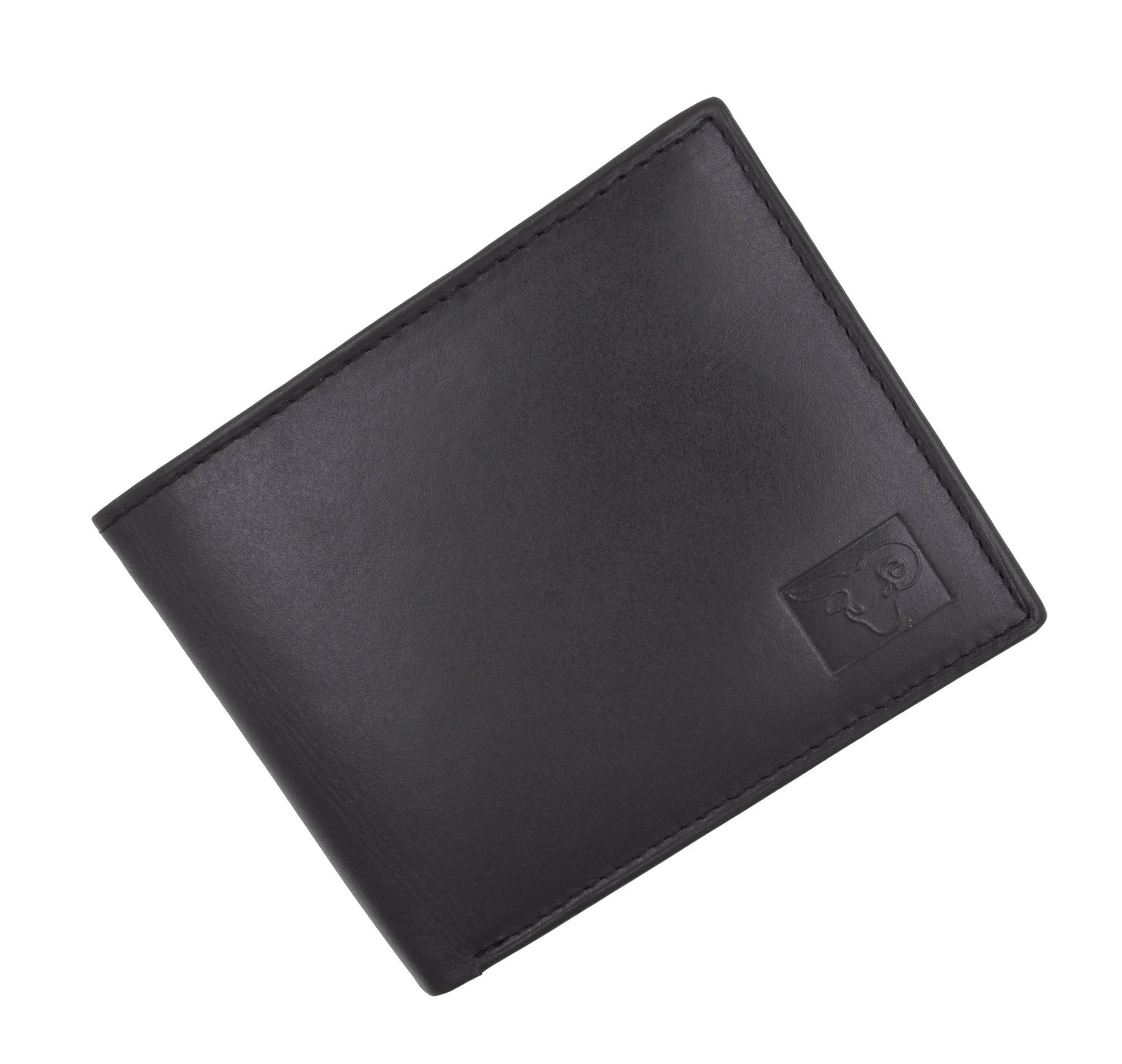 New Cavelio High Quality Mens Genuine Leather Flap Up ID Card Holder Bifold Wallet 730053