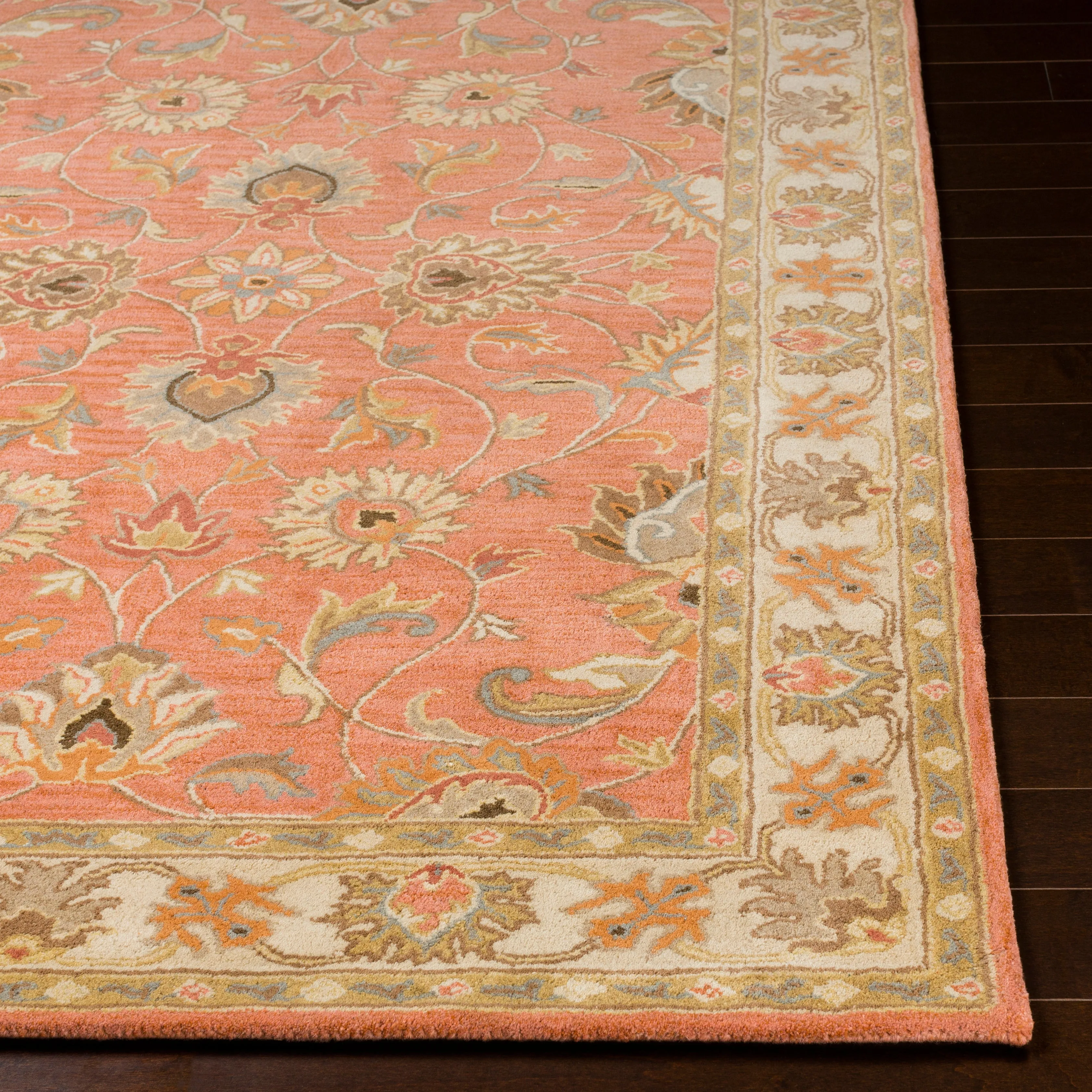 Nobility Ginger Hand-Tufted Rug