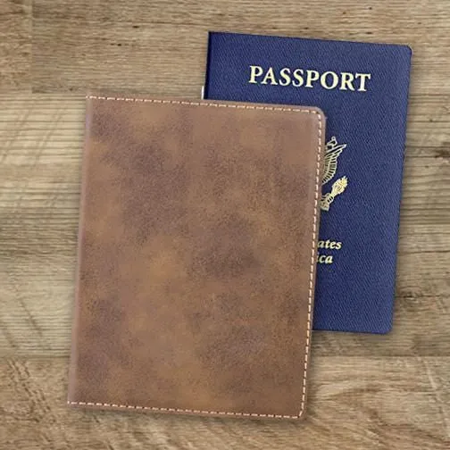 Non-Personalized | Leatherette Passport Holder