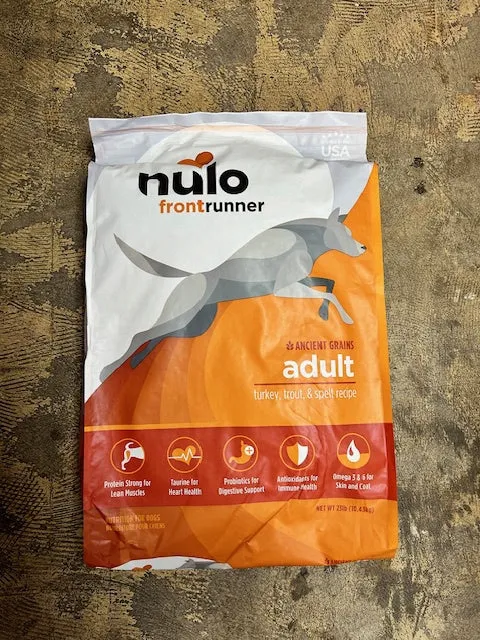 Nulo Dog Food, Frontrunner Turkey 23lb