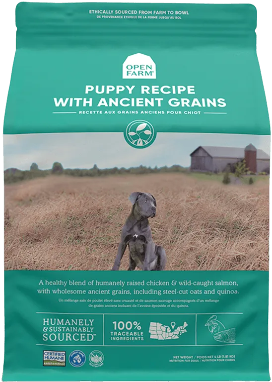 Open Farms Ancient Grains Puppy Food