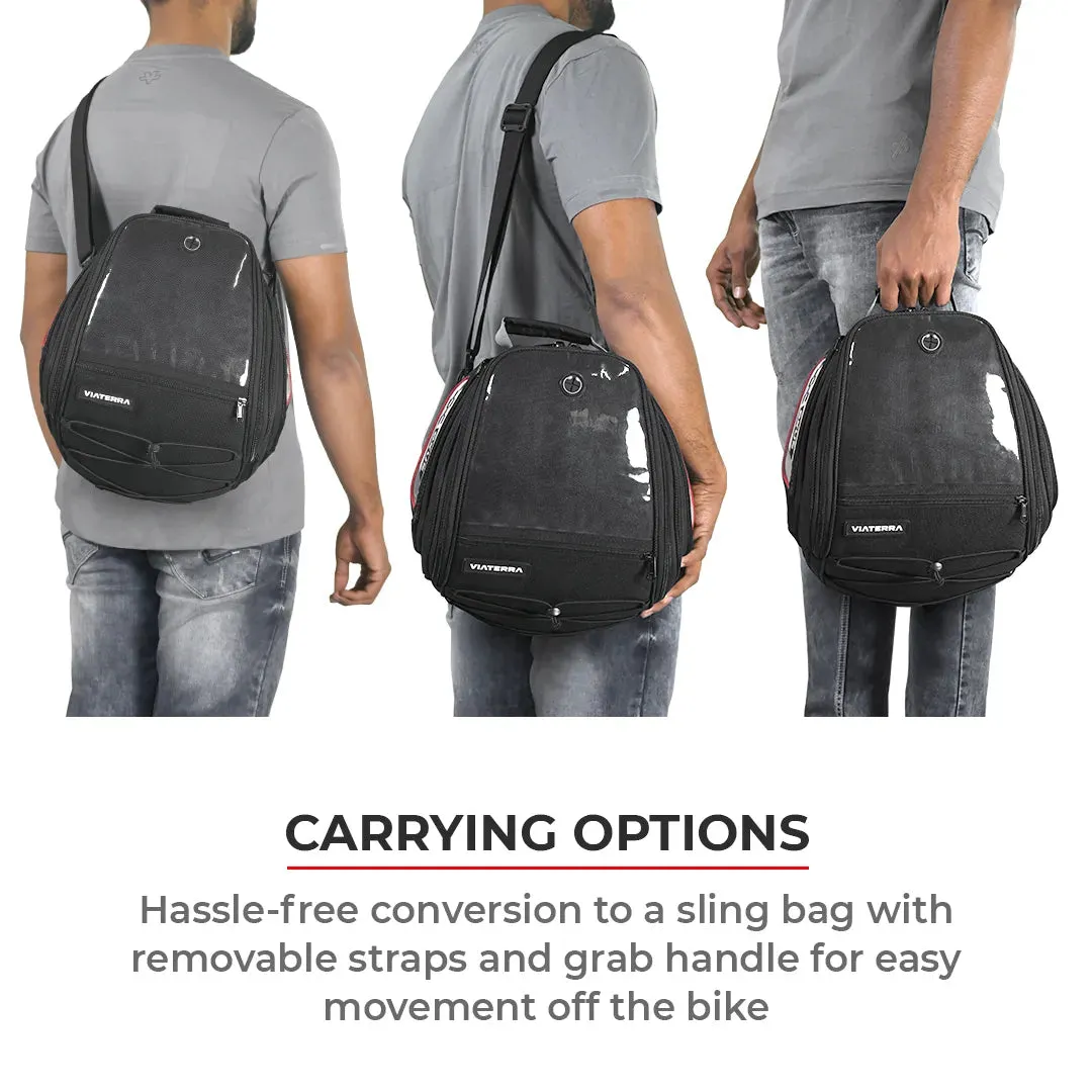 OXUS MAGNETIC MOTORCYCLE TANK BAG (MAGNET BASED)