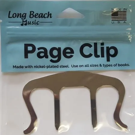 Page Clip for Music Books