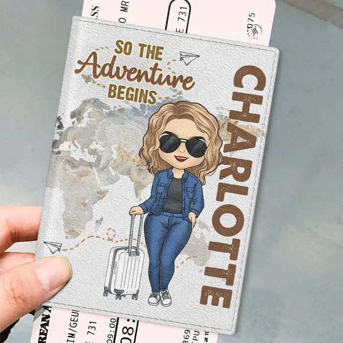 Pawfect House So The Adventure Begins - Personalized Passport Cover