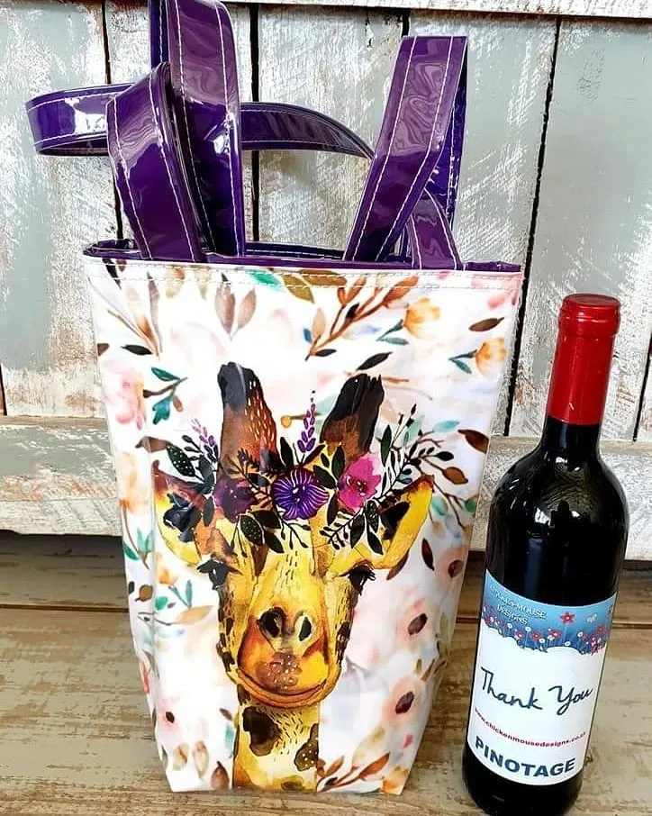 Personalised Wine  Bag