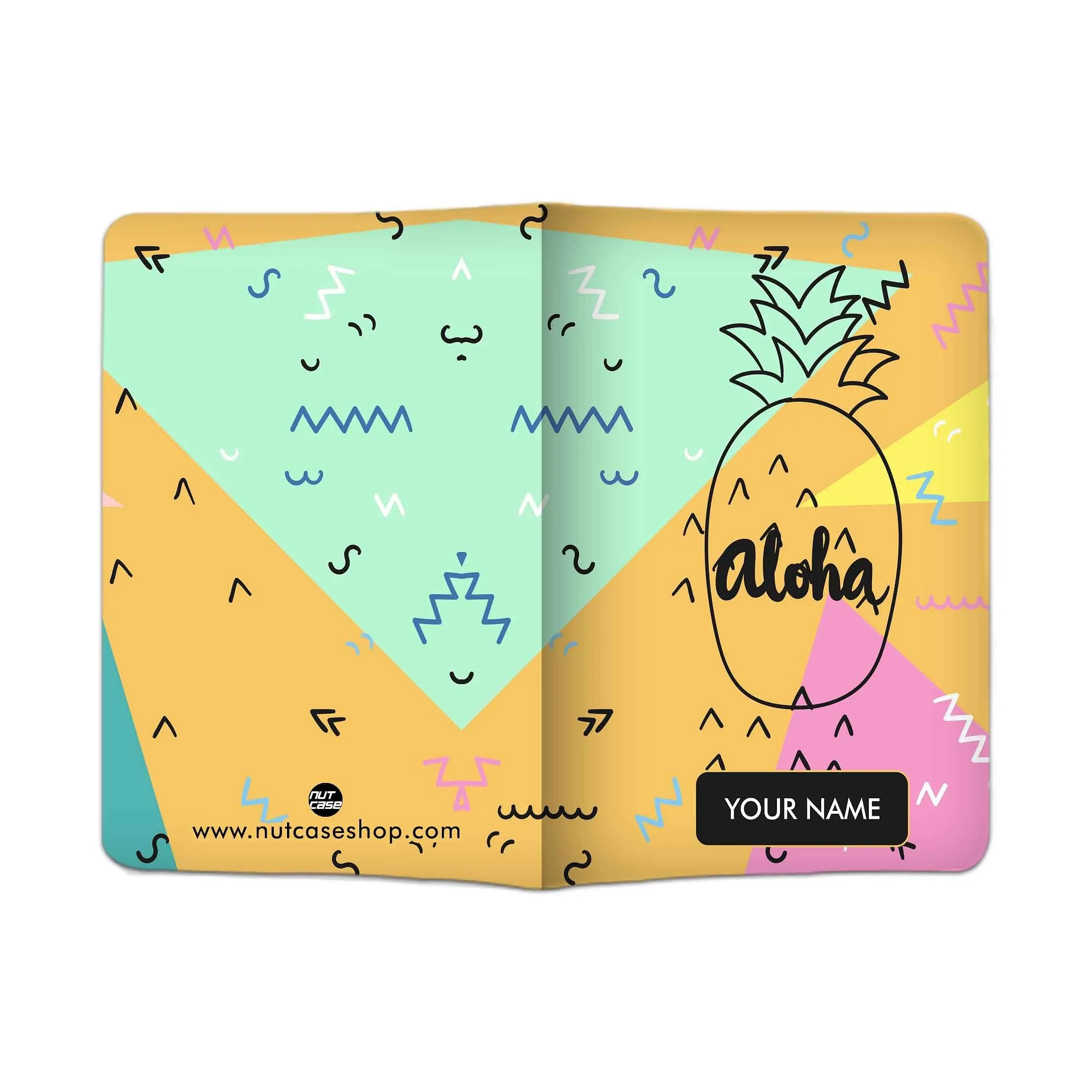 Personalized Cool Passport Cover -  Aloha