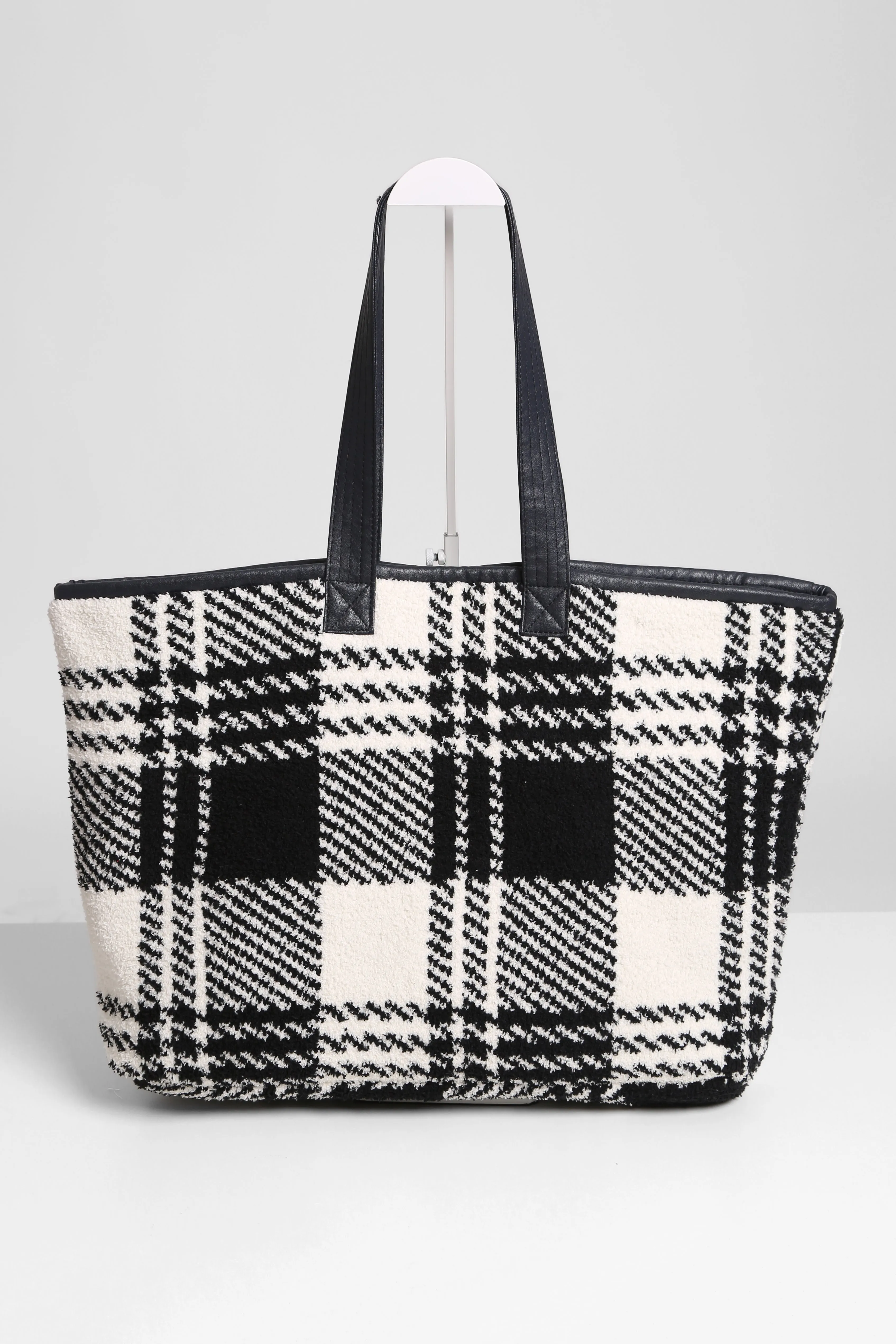 Plaid Tote Bag