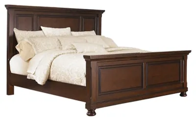 Porter Queen Panel Bed with Mirrored Dresser