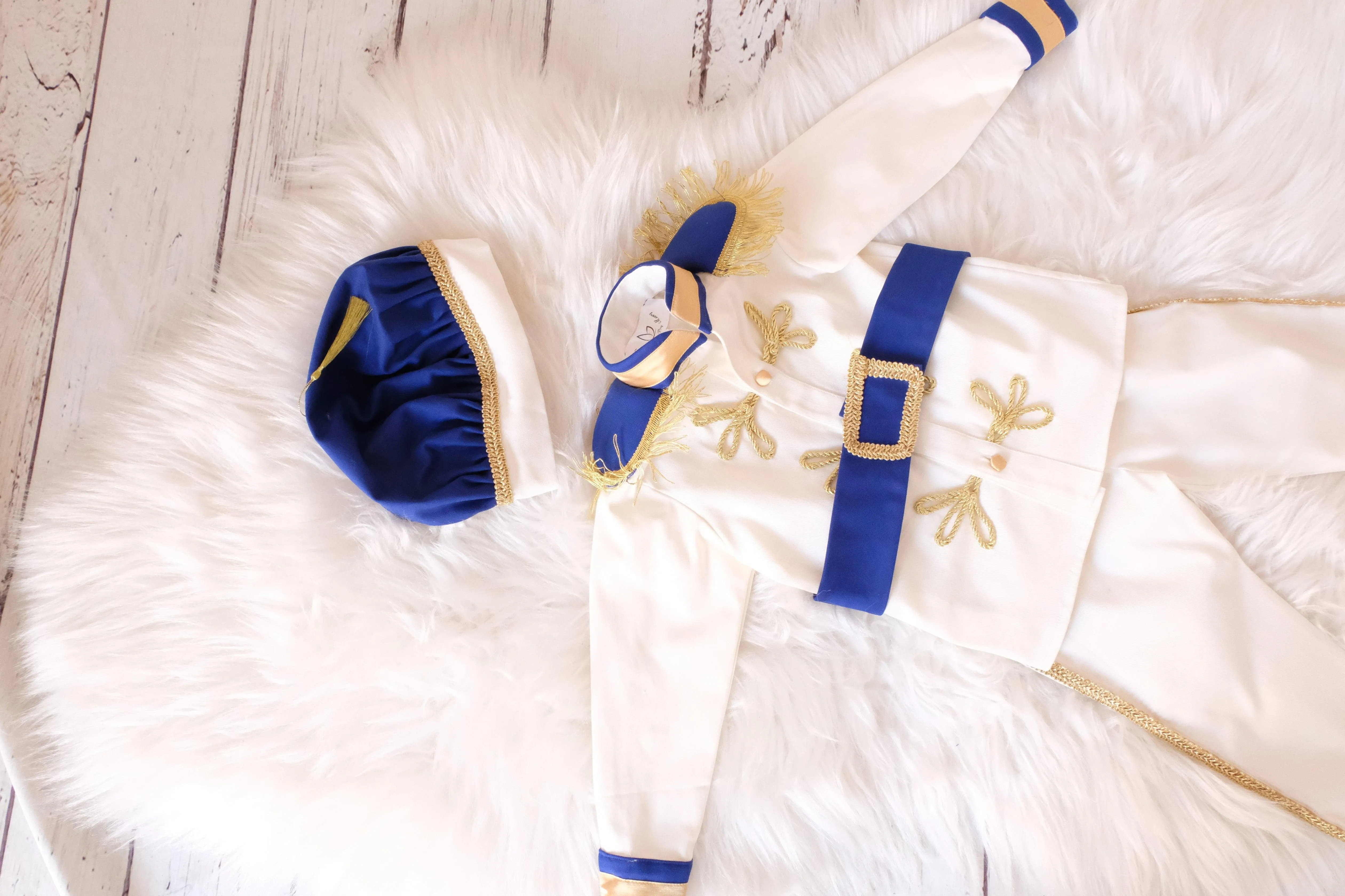 Prince charming costume white