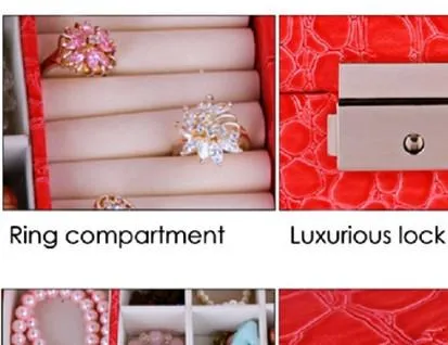 Princess Jewellery Box With Mirror