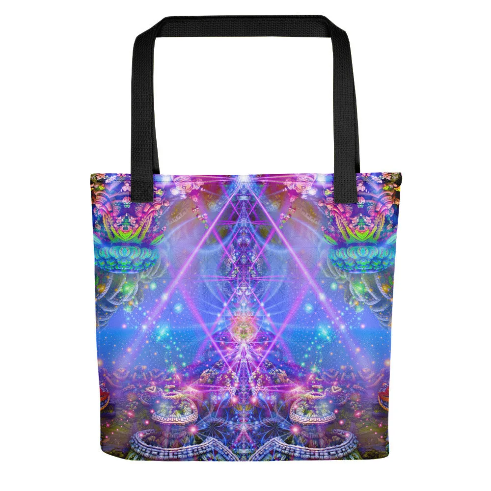 Psychedelic Tote Bag | Beach Bag | Shopping Bag | Gates Of Atlantis