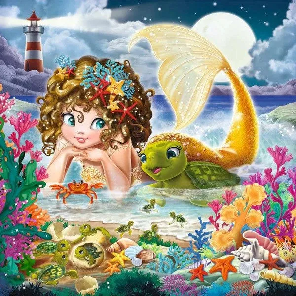 Ravensburger Charming Mermaids 3x49pc