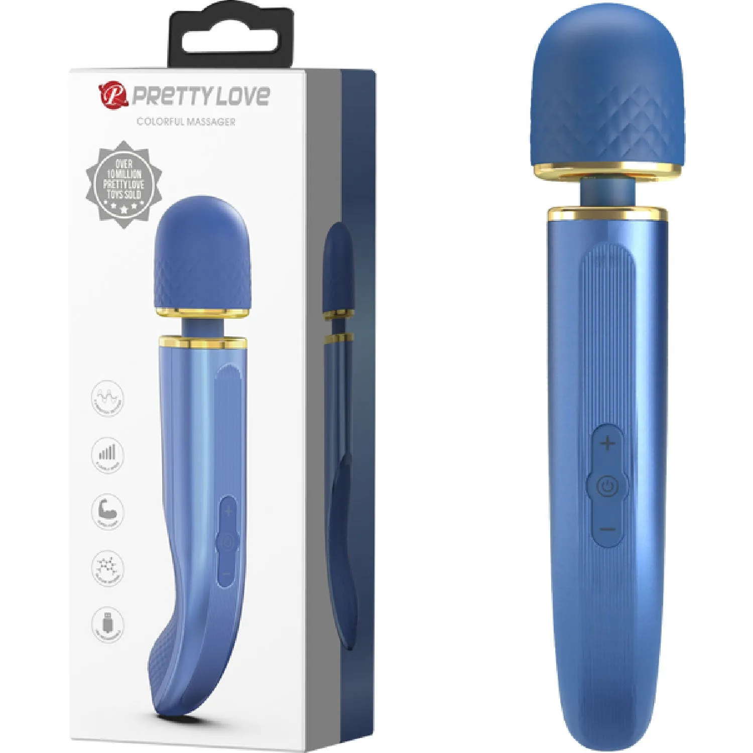 Rechargeable Charming Massager 9.4"