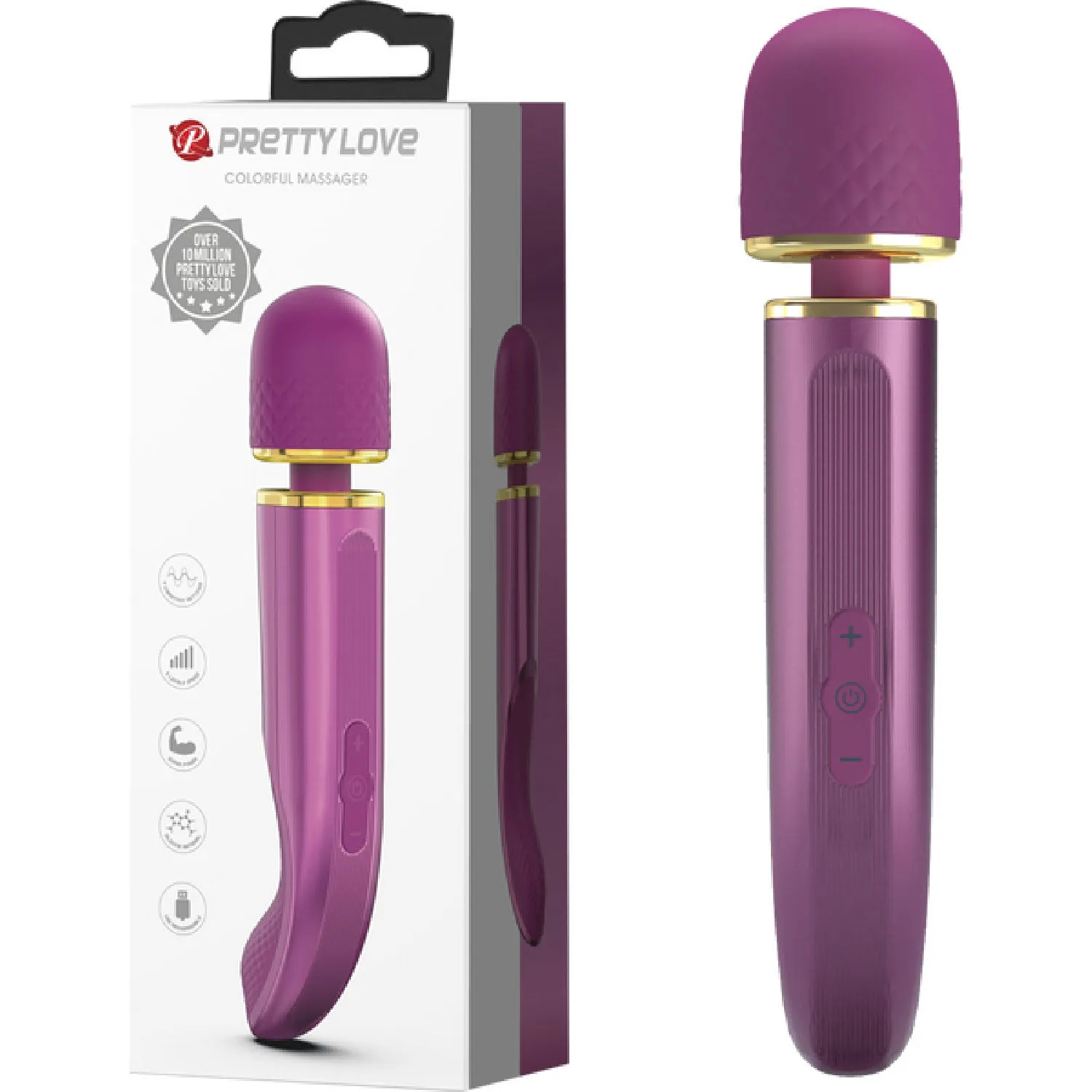 Rechargeable Charming Massager 9.4"