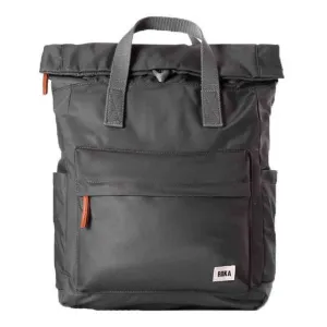 Roka Canfield B Medium Sustainable Nylon Backpack - Graphite Grey