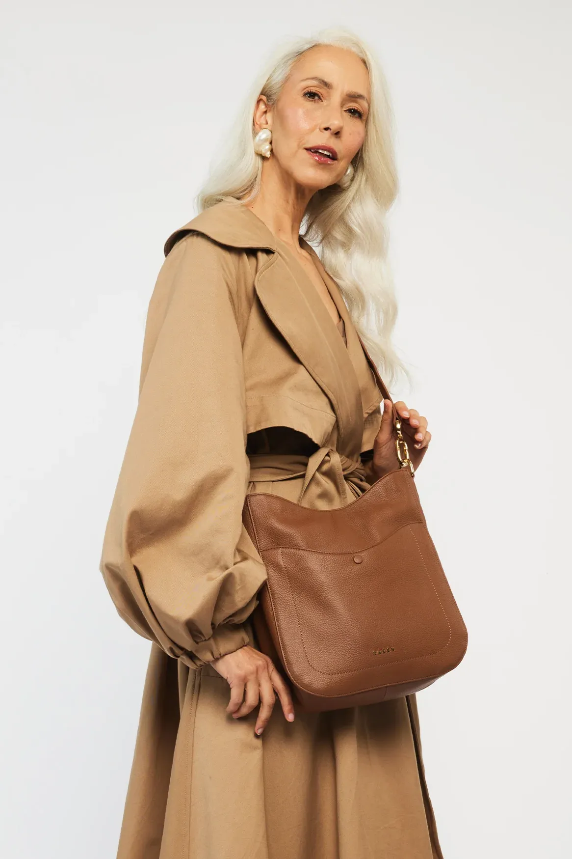 Saben - Rosie Shoulder Bag, Tan