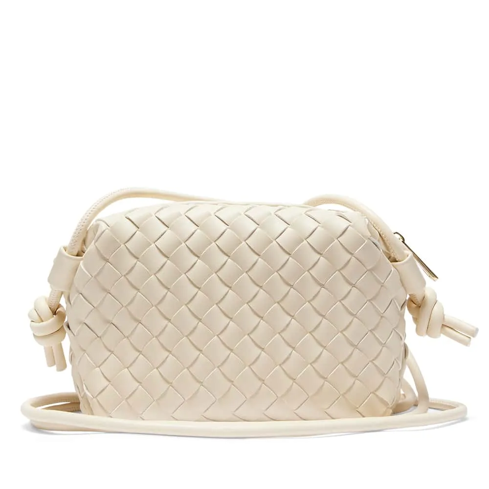 Sass Handbag in Bone Weave