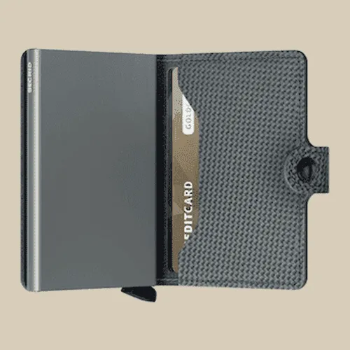 Secrid Miniwallet The CARBON Cool Grey