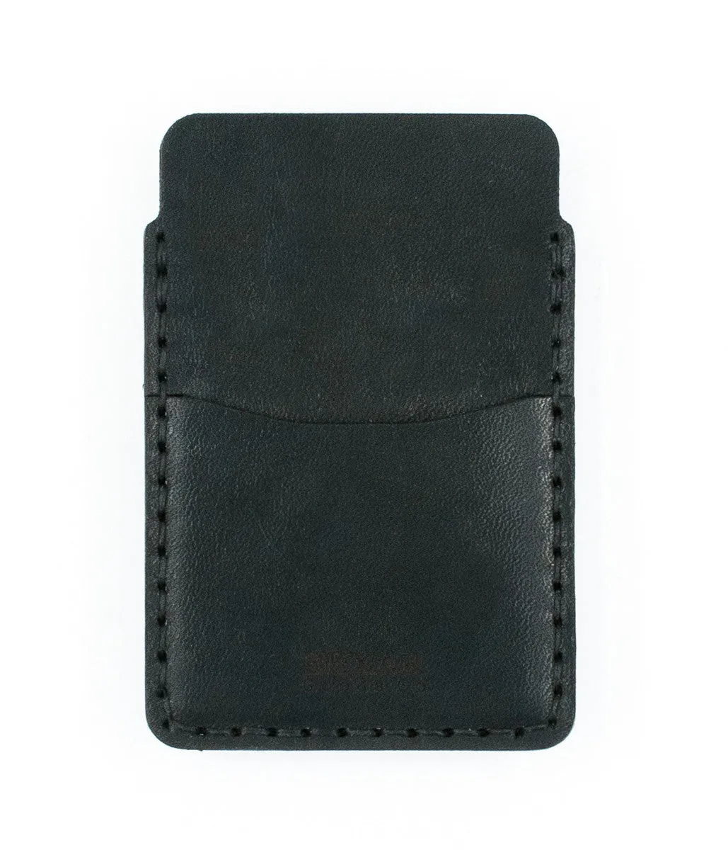 Simple Card Wallet- Black