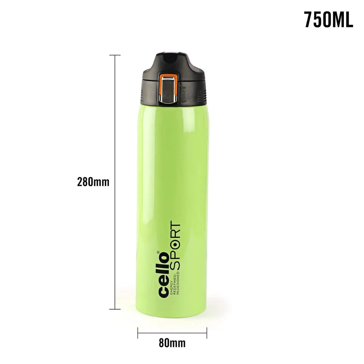 Skipper Flask, Vacusteel Water Bottle, 750ml