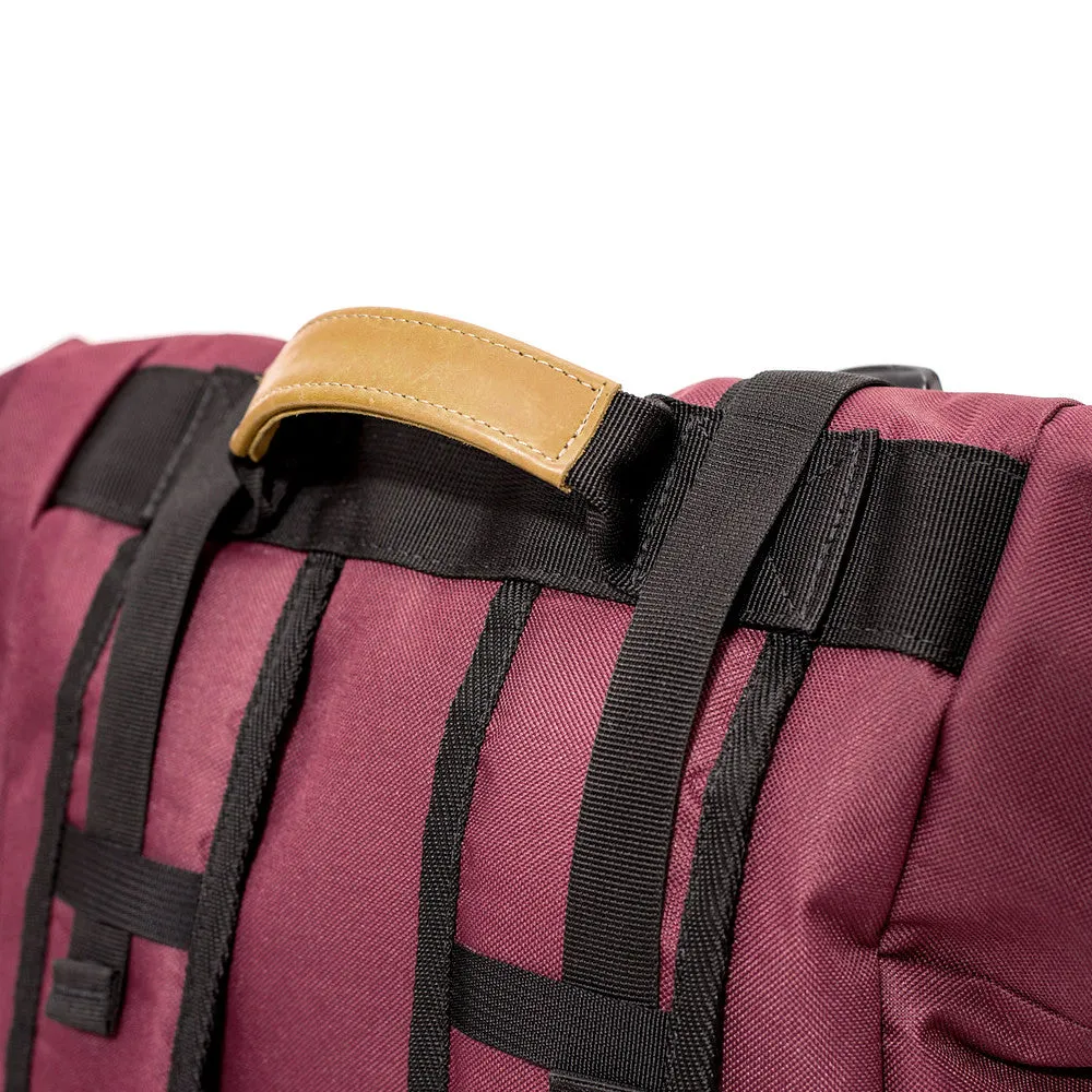 SMELL PROOF BACKPACK "THE SCOUT" - CRIMSON