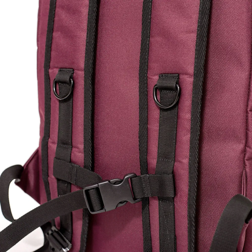 SMELL PROOF BACKPACK "THE SCOUT" - CRIMSON