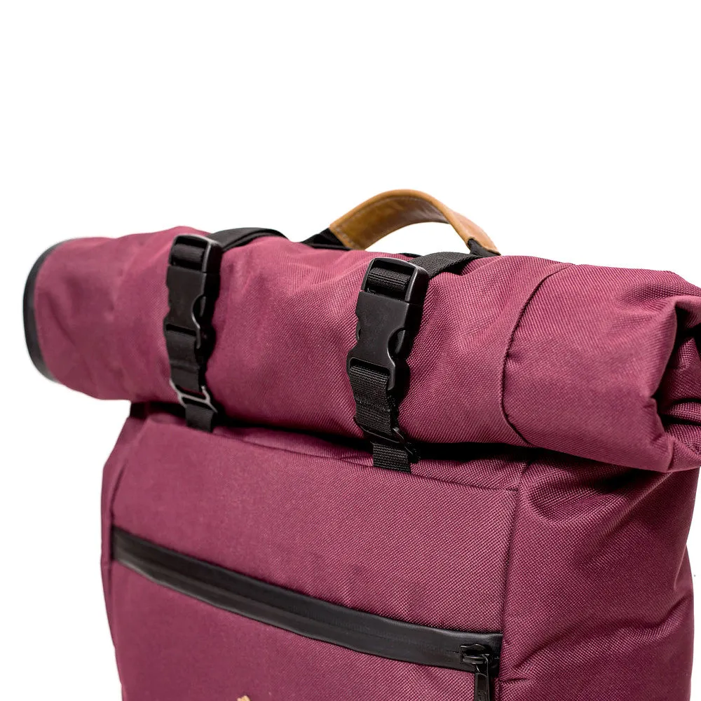 SMELL PROOF BACKPACK "THE SCOUT" - CRIMSON