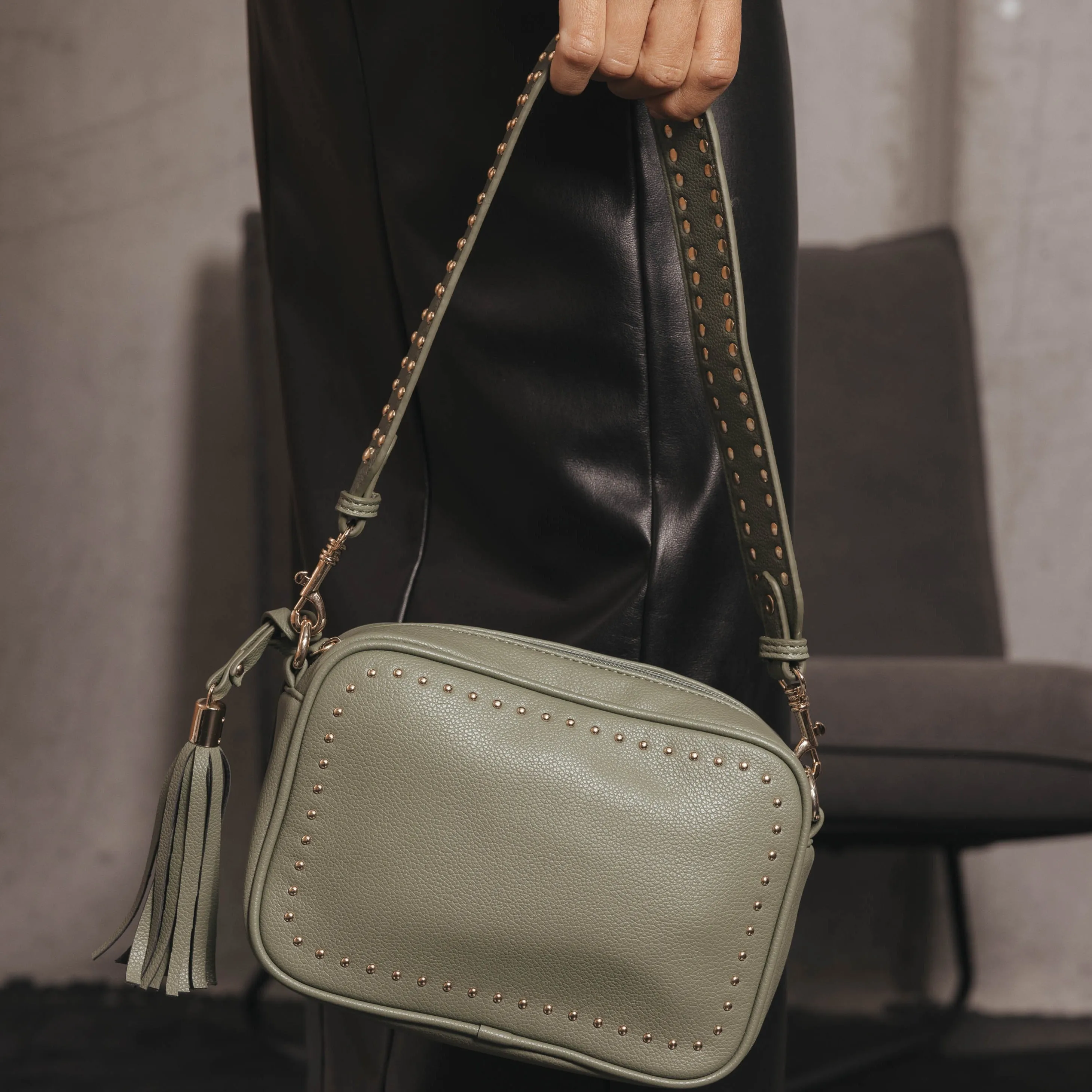 Soho Pistachio Crossbody Bag