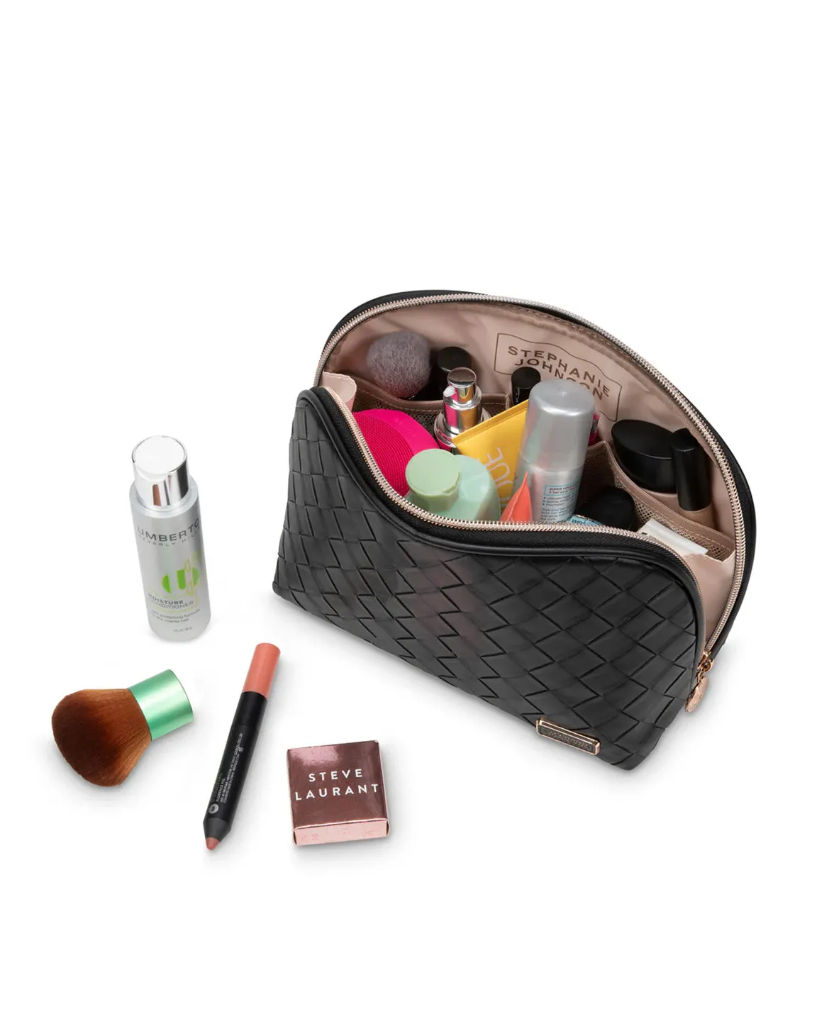 Stephanie Johnson Lola Makeup Bag in Belize Raven