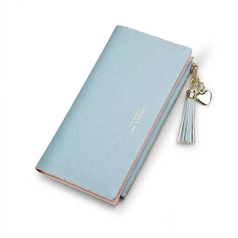 Tassel Zipper Wallet