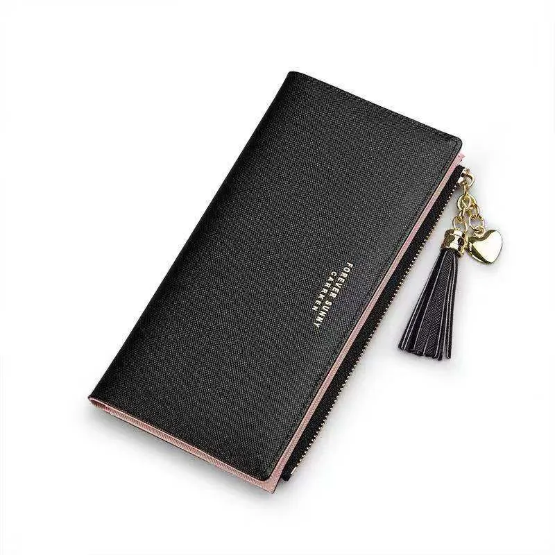 Tassel Zipper Wallet