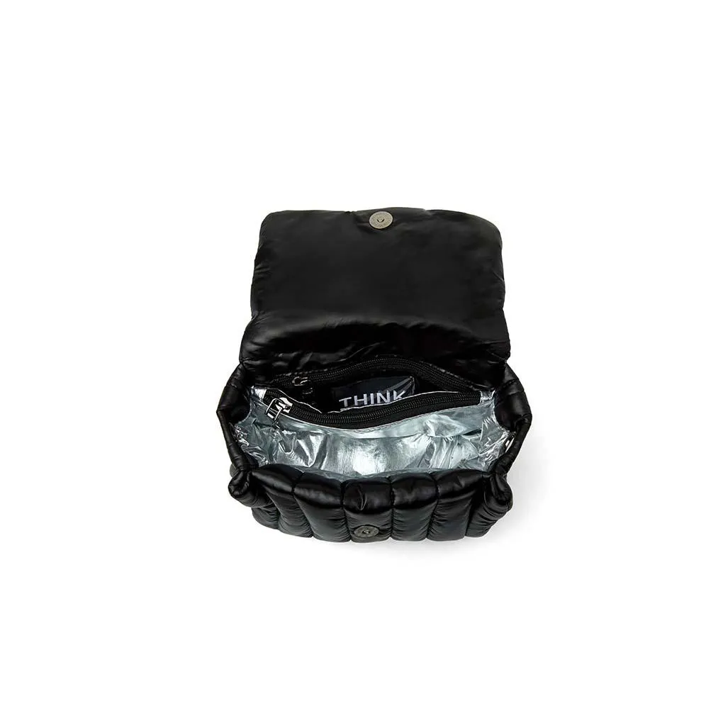 Think Royln Petite Bar Bag in Shiny Black