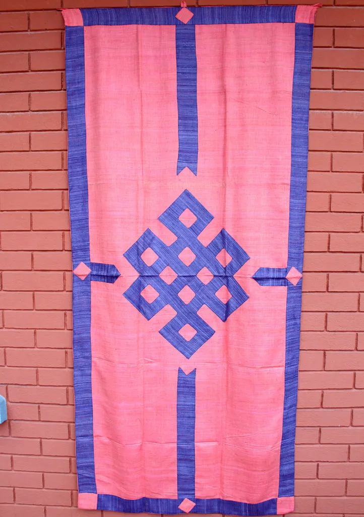 Tibetan Endless Knot Door Curtain