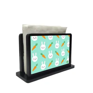 Tissue Holder Paper Napkin Stand - Rabit And Carrot