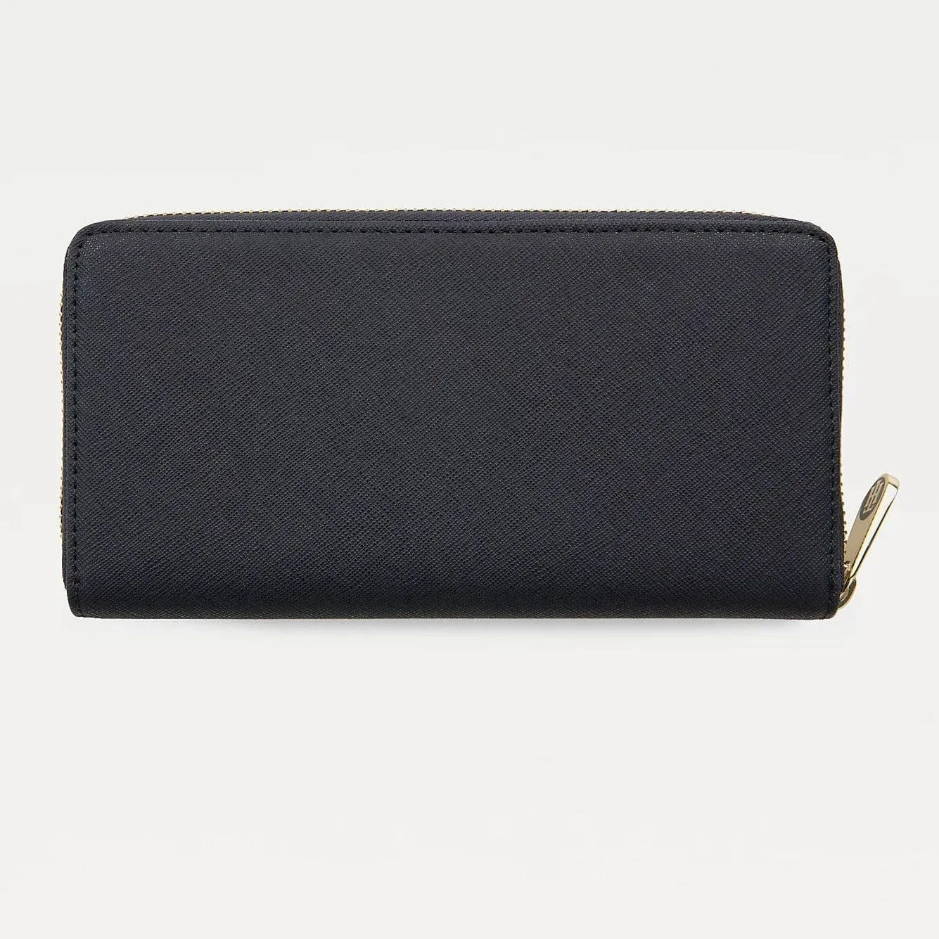 Tommy Hilfiger Large Monogram Zip Wallet Navy