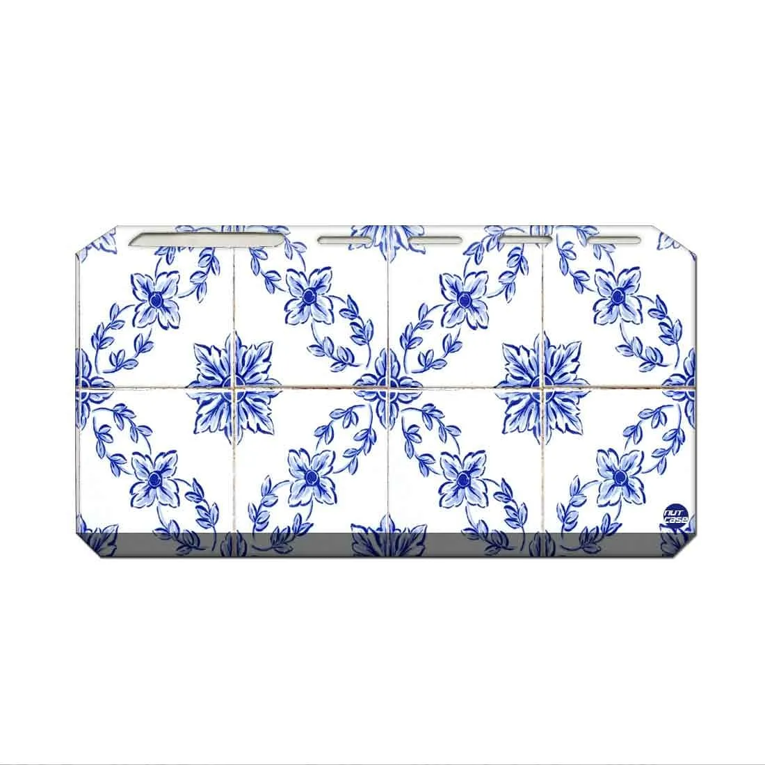 Toothbrush Holder Wall Mounted - Pattern Spanish Tiles