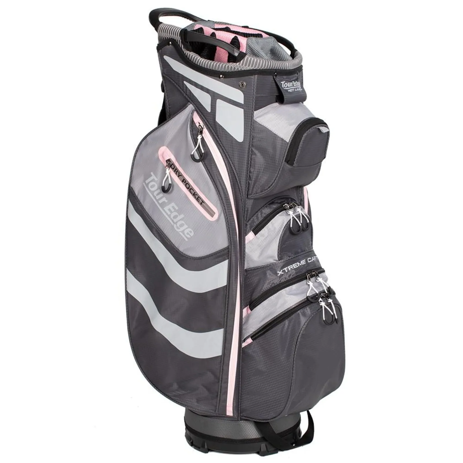 Tour Edge Hot Launch Xtreme Cart 5.0 Bag-Silver-Pixie