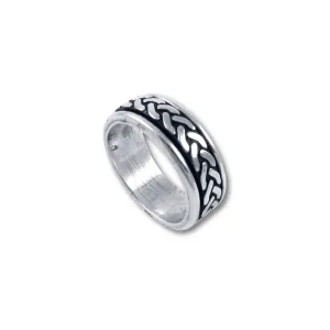 Trenza Spinner Ring