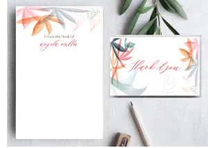 Tropical Stationery Set