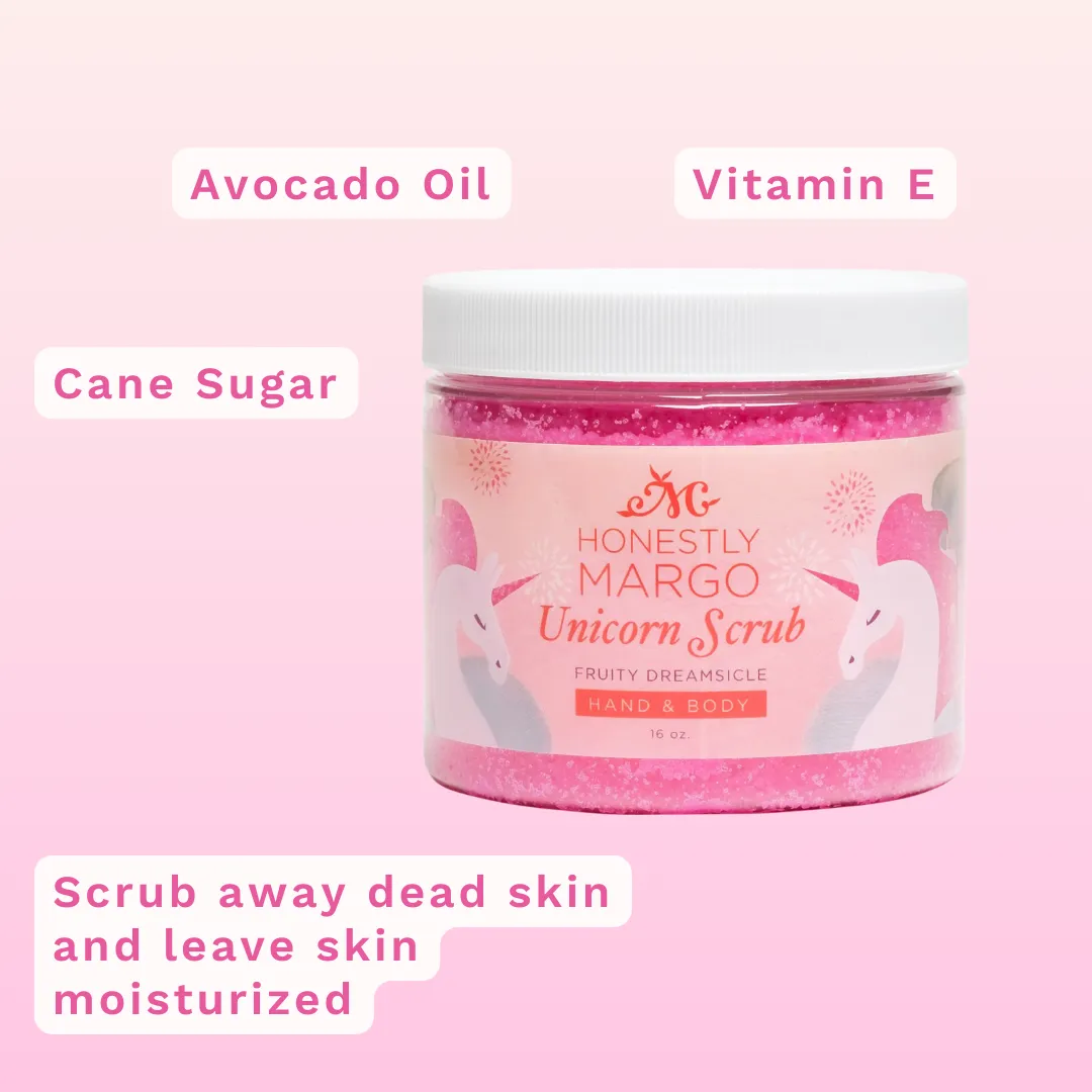 Unicorn Fruity Dreamsicle Hand & Body Scrub