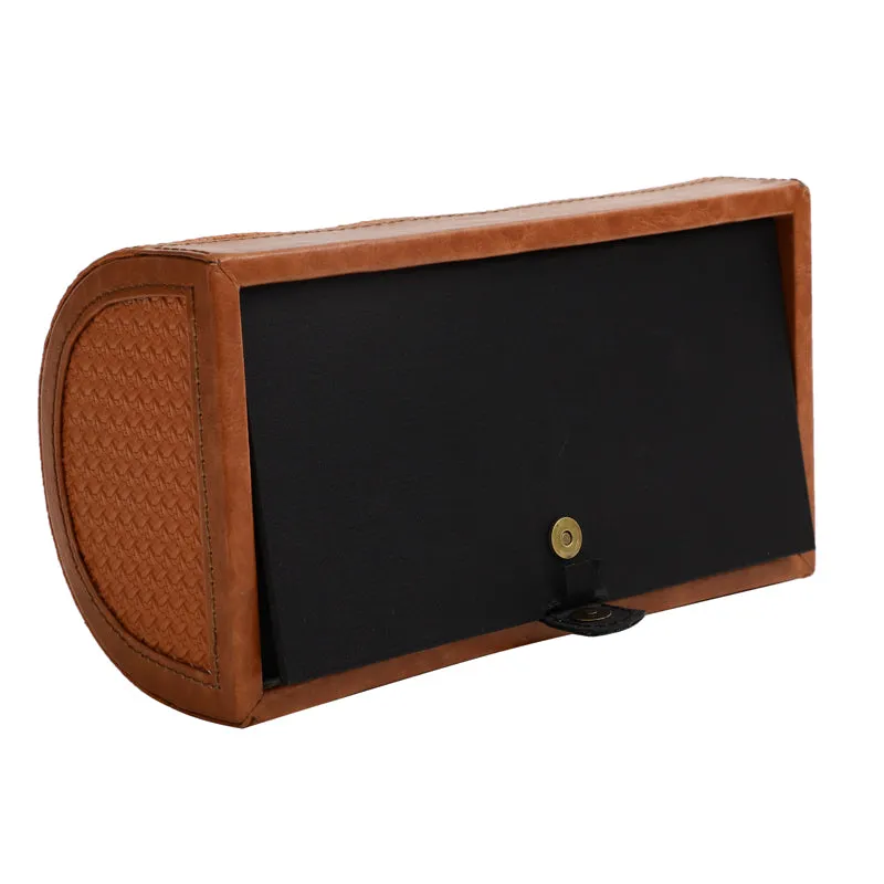 Utra Leather Tissue Holder - Brown