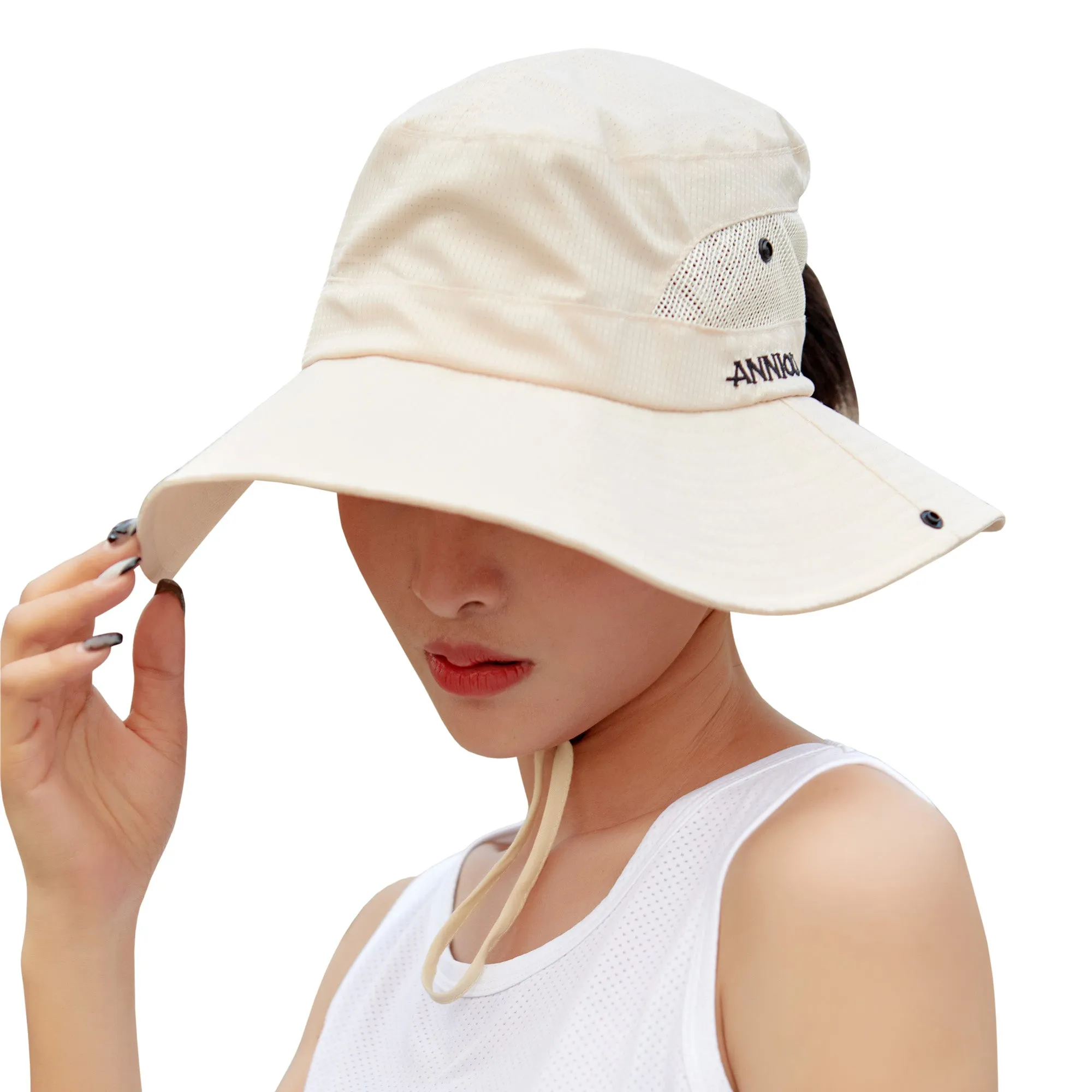 UV Protection Wide Brim Sun Bucket Hat