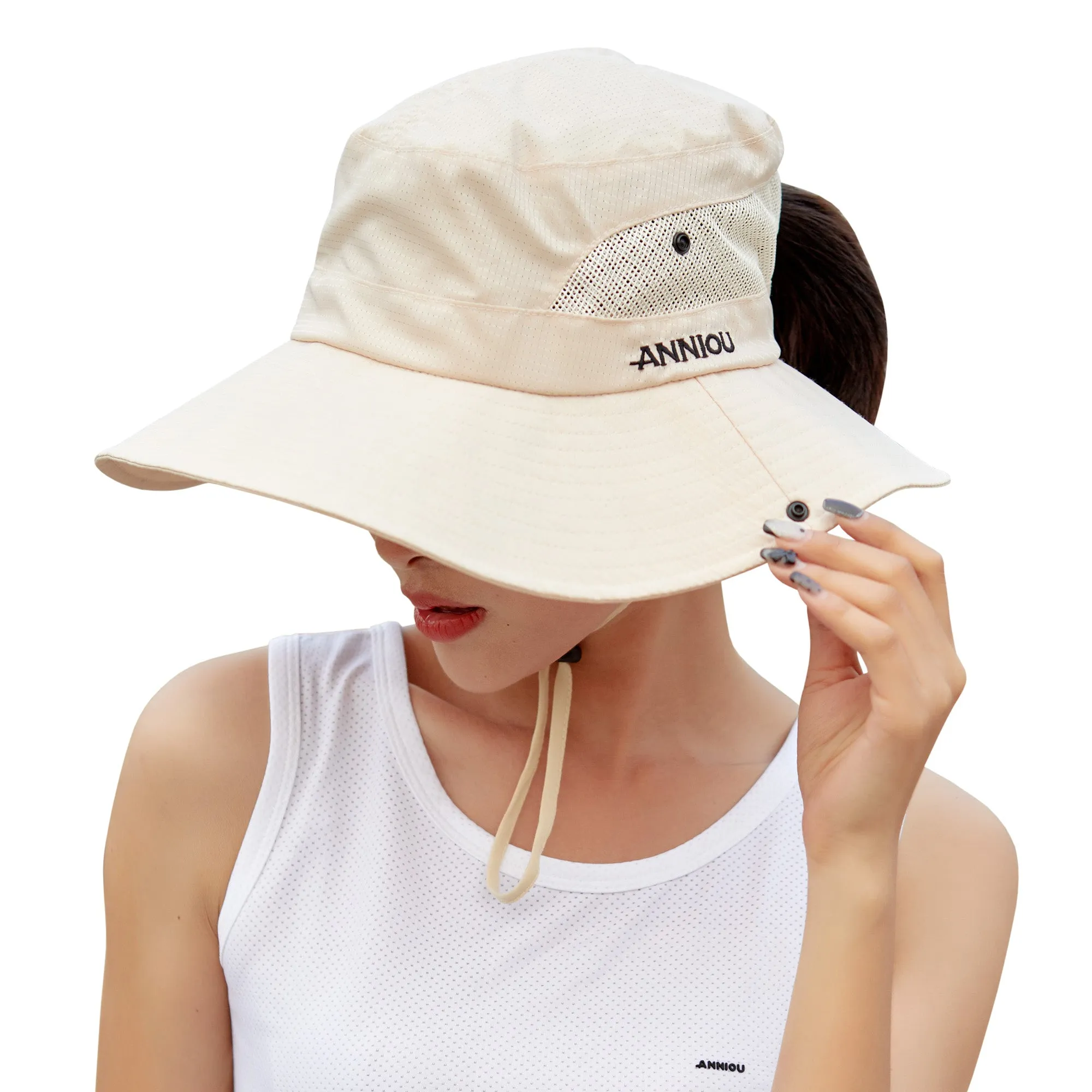 UV Protection Wide Brim Sun Bucket Hat