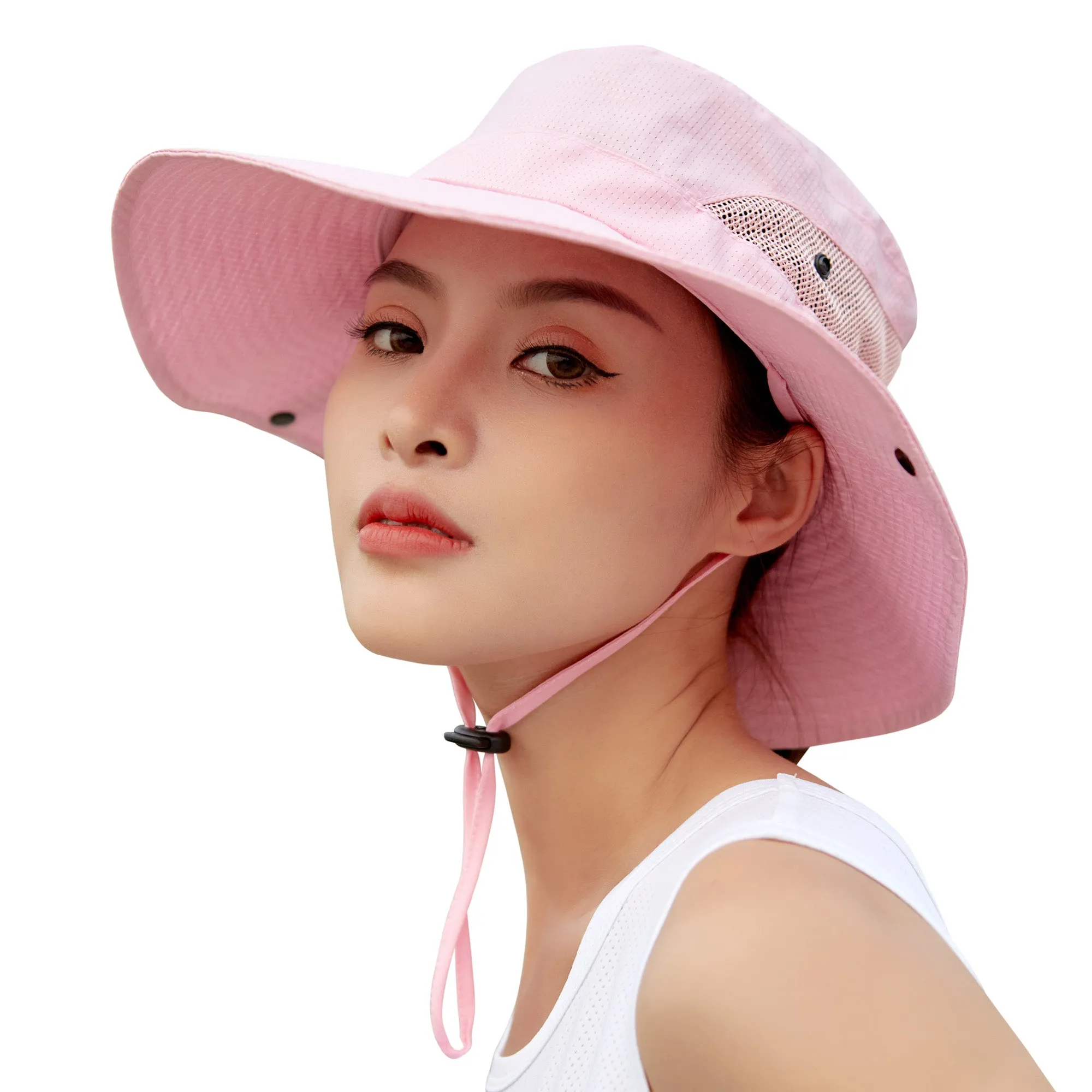 UV Protection Wide Brim Sun Bucket Hat