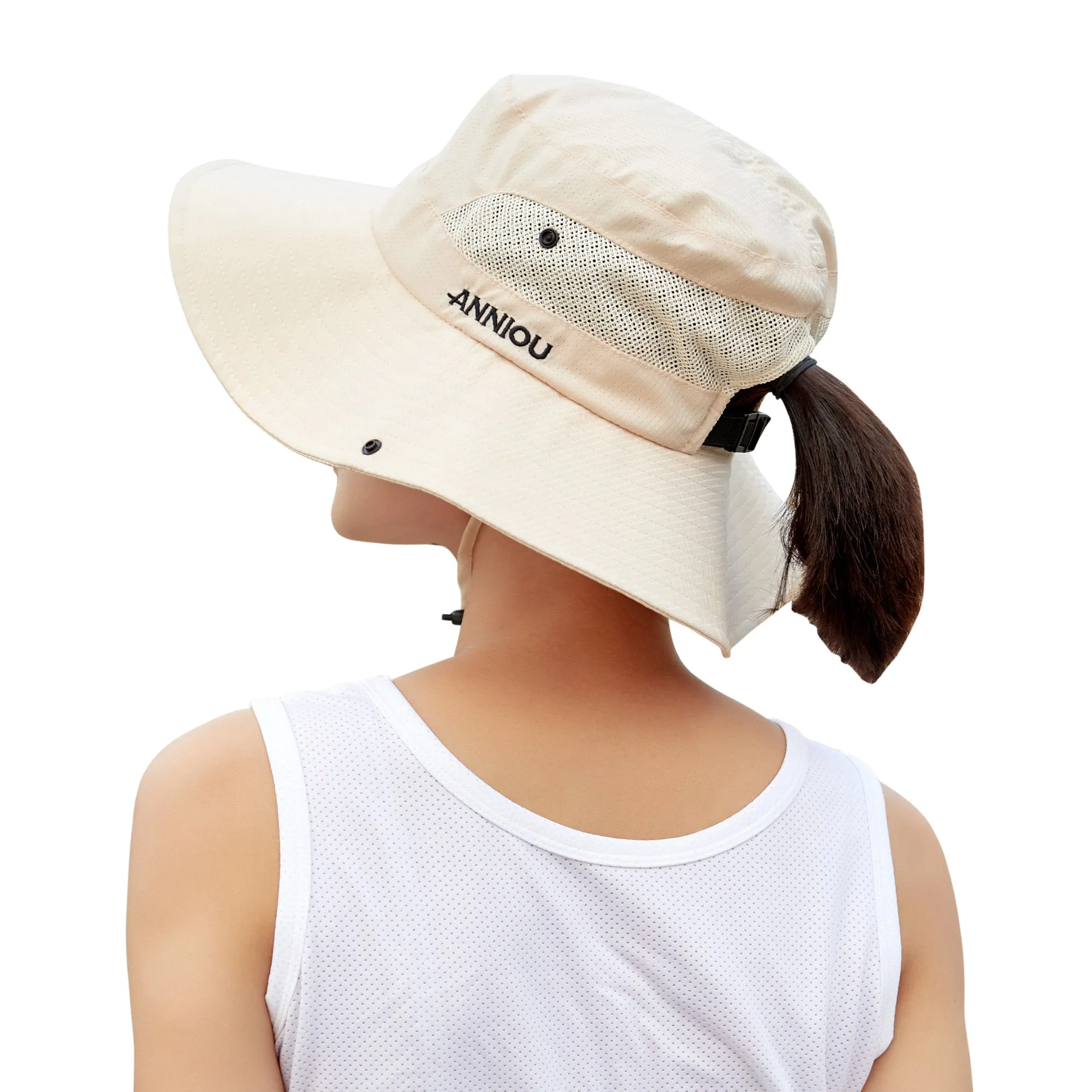 UV Protection Wide Brim Sun Bucket Hat