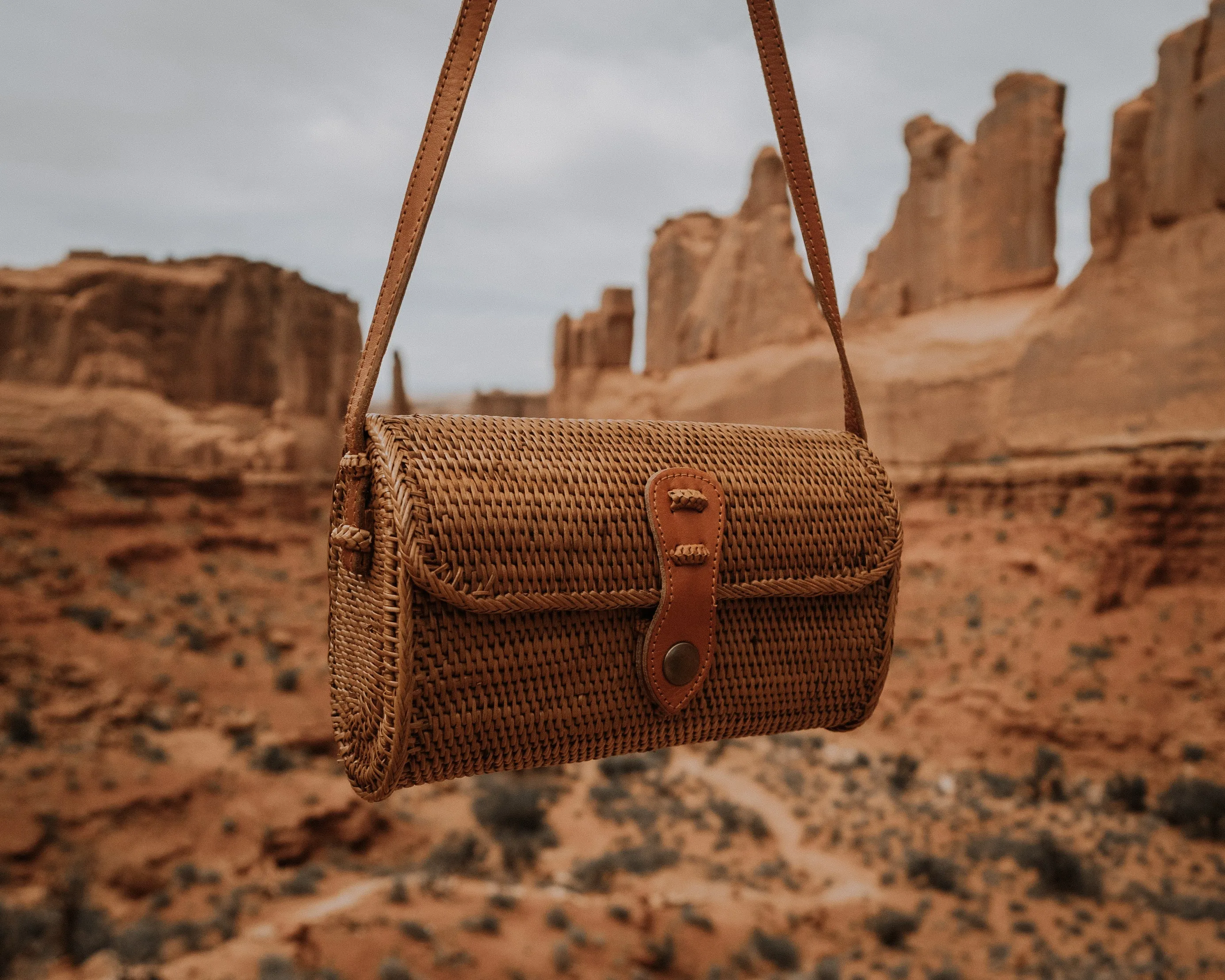 Vegan Umulas Rattan Bag